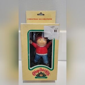 Vintage Retro Cabbage Patch Kids Christmas Tree Ornament Xavier 1984